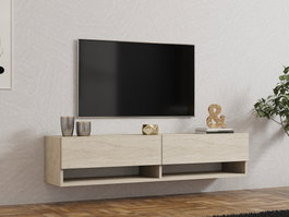Hanah Home Arges - Mueble de TV Travertino